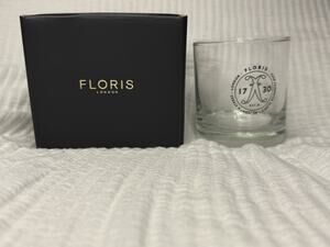 New FLORIS LONDON Rock, Candle, Old Fashioned, Or Lowball W/Cool Defect